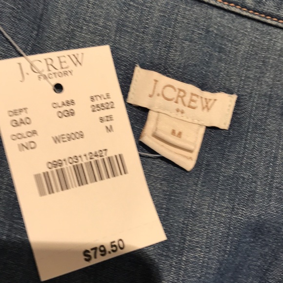 J Crew Demin shirt - Picture 10 of 12